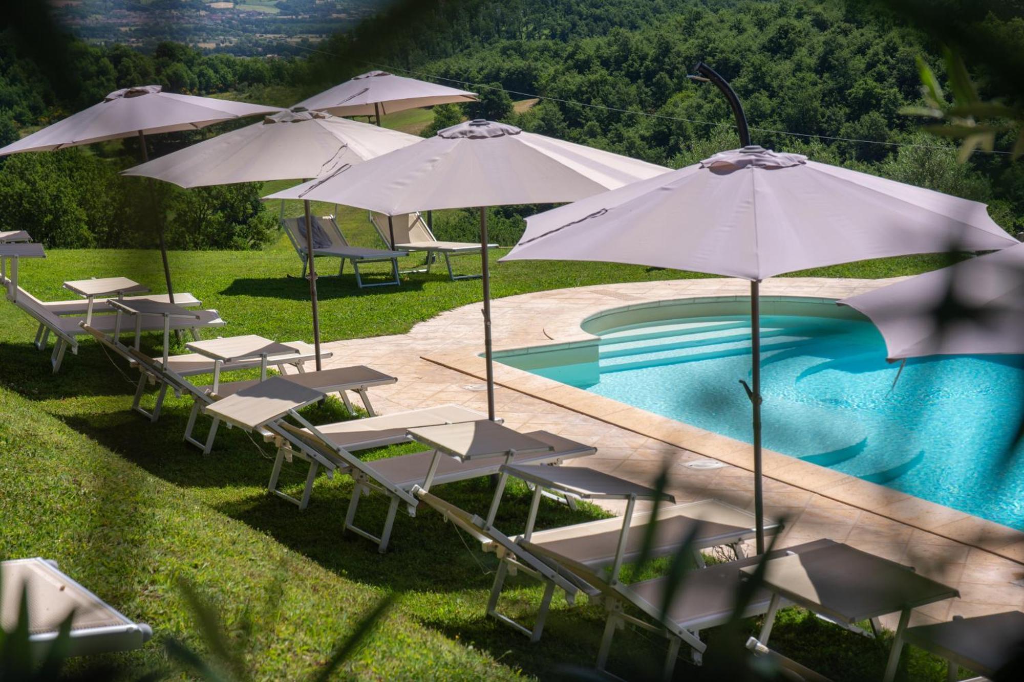 Villa Antica Residenza Montereano à Gubbio Extérieur photo